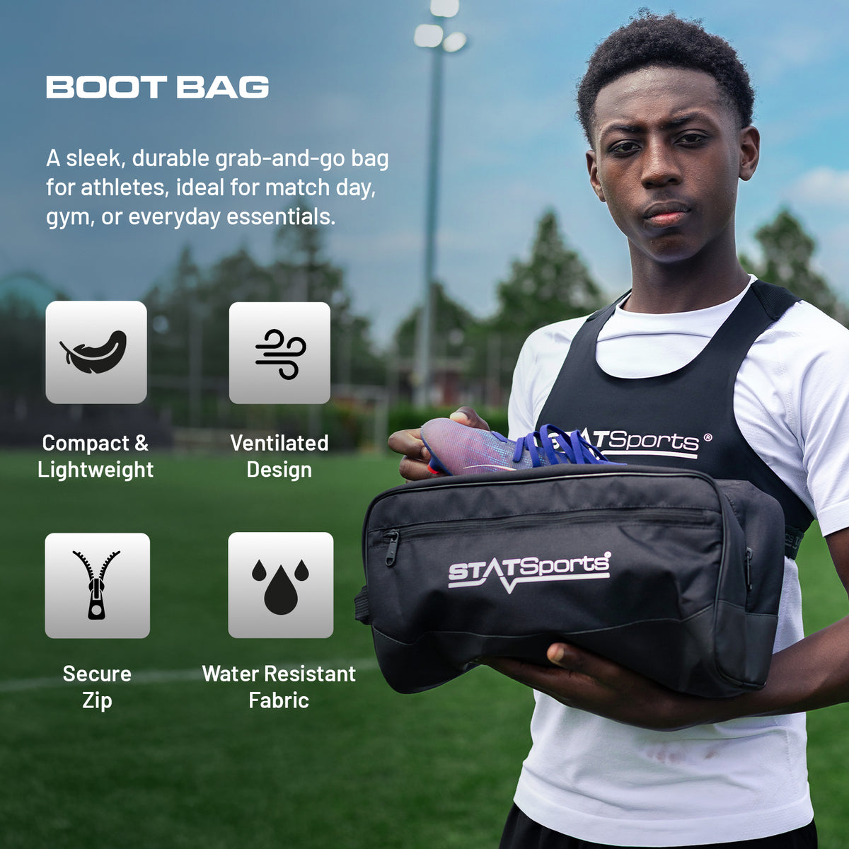 STATSports boot bag feature graphic