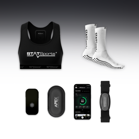 Adult chest size guide for fitting the STATSports Academy vest