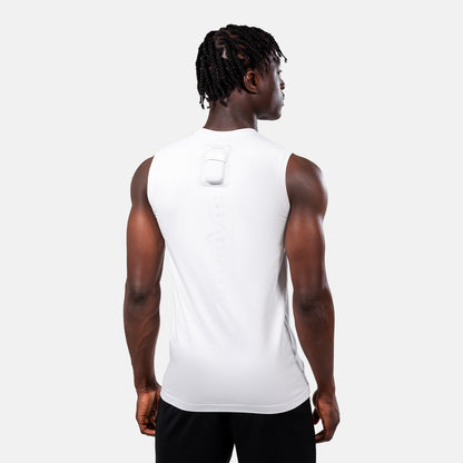 Camiseta interior sin mangas STATSports Performance - Blanco