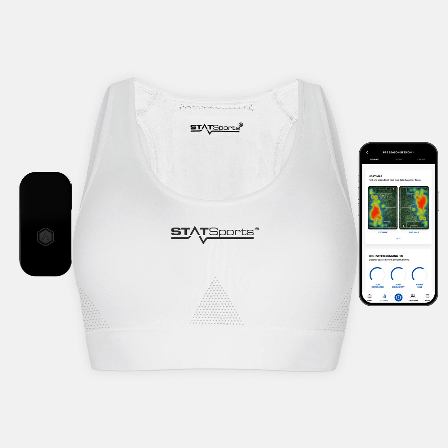 Women's APEX Athlete Series - GPS Performance Tracker - White