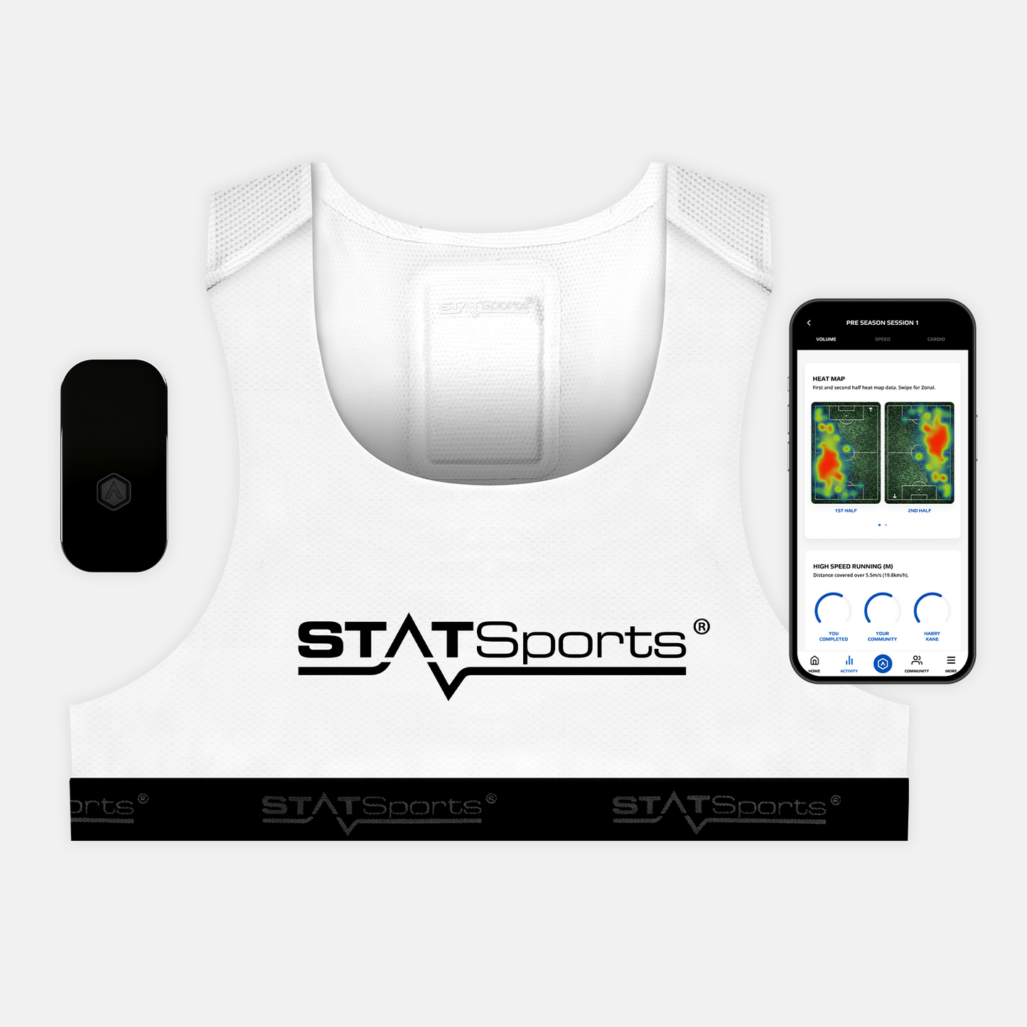 APEX Athlete Series - GPS Performance Tracker - WHITE