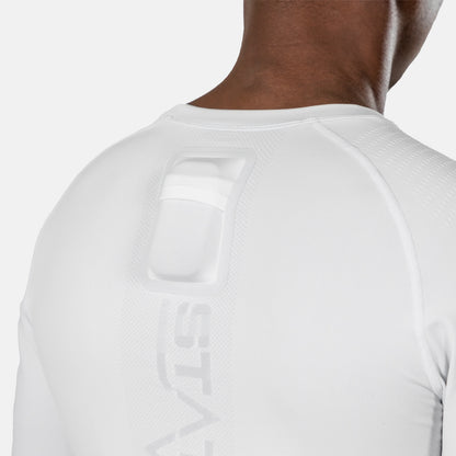 Camiseta interior blanca de manga larga STATSports Performance